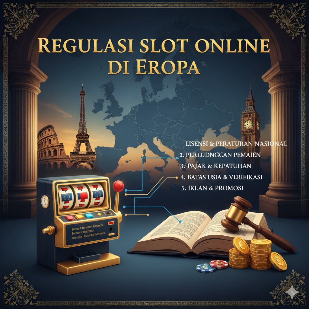 Regulasi Slot Online di Eropa : Apa yang Perlu Diketahui